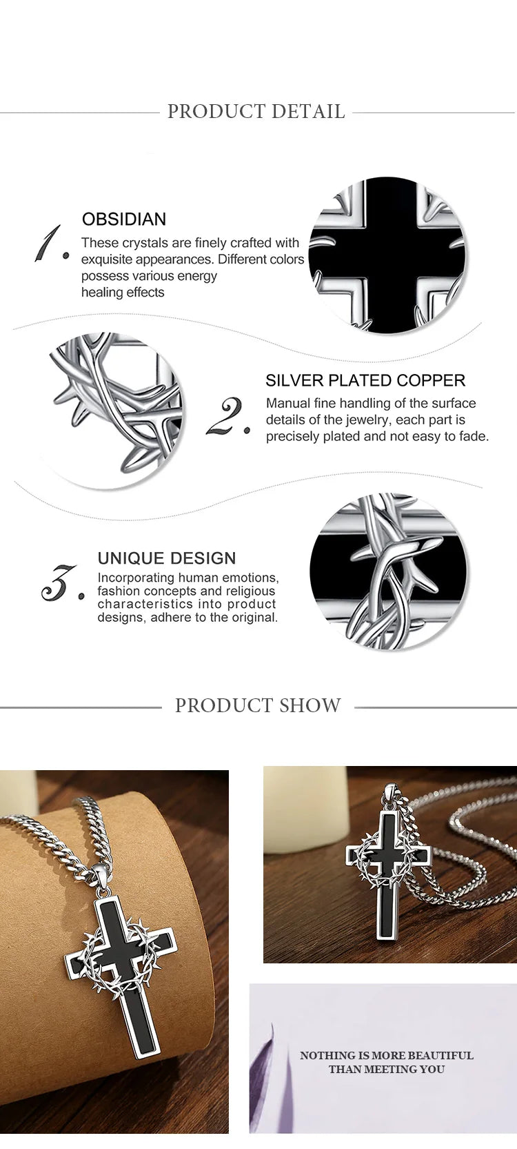 Faith Cross Necklace