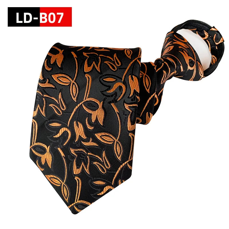 Pre-tied Loop Necktie