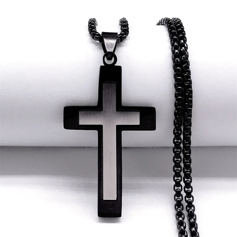 Stainless Steel Cross Pendant