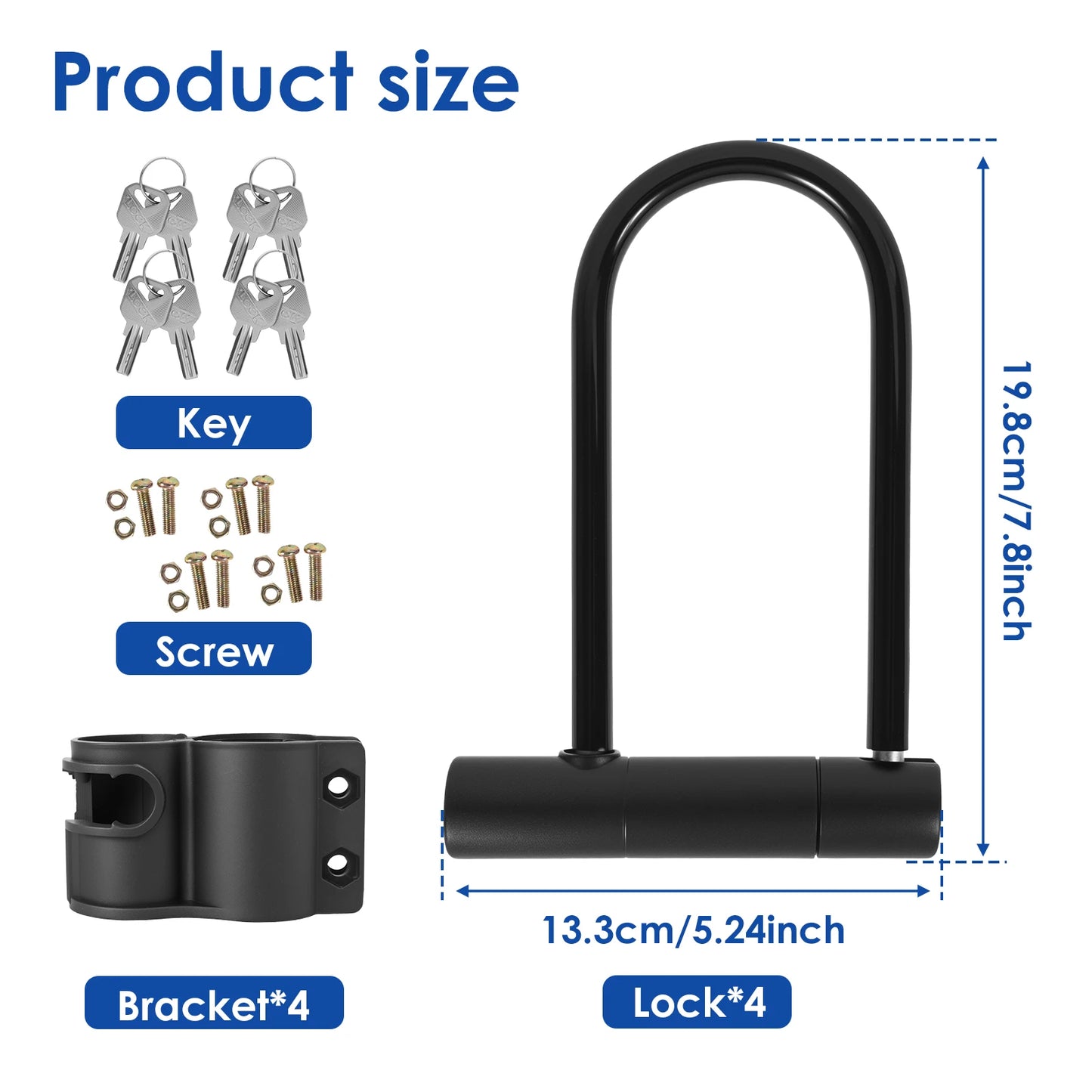 U-Lock for Bicycles