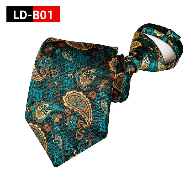 Pre-tied Loop Necktie
