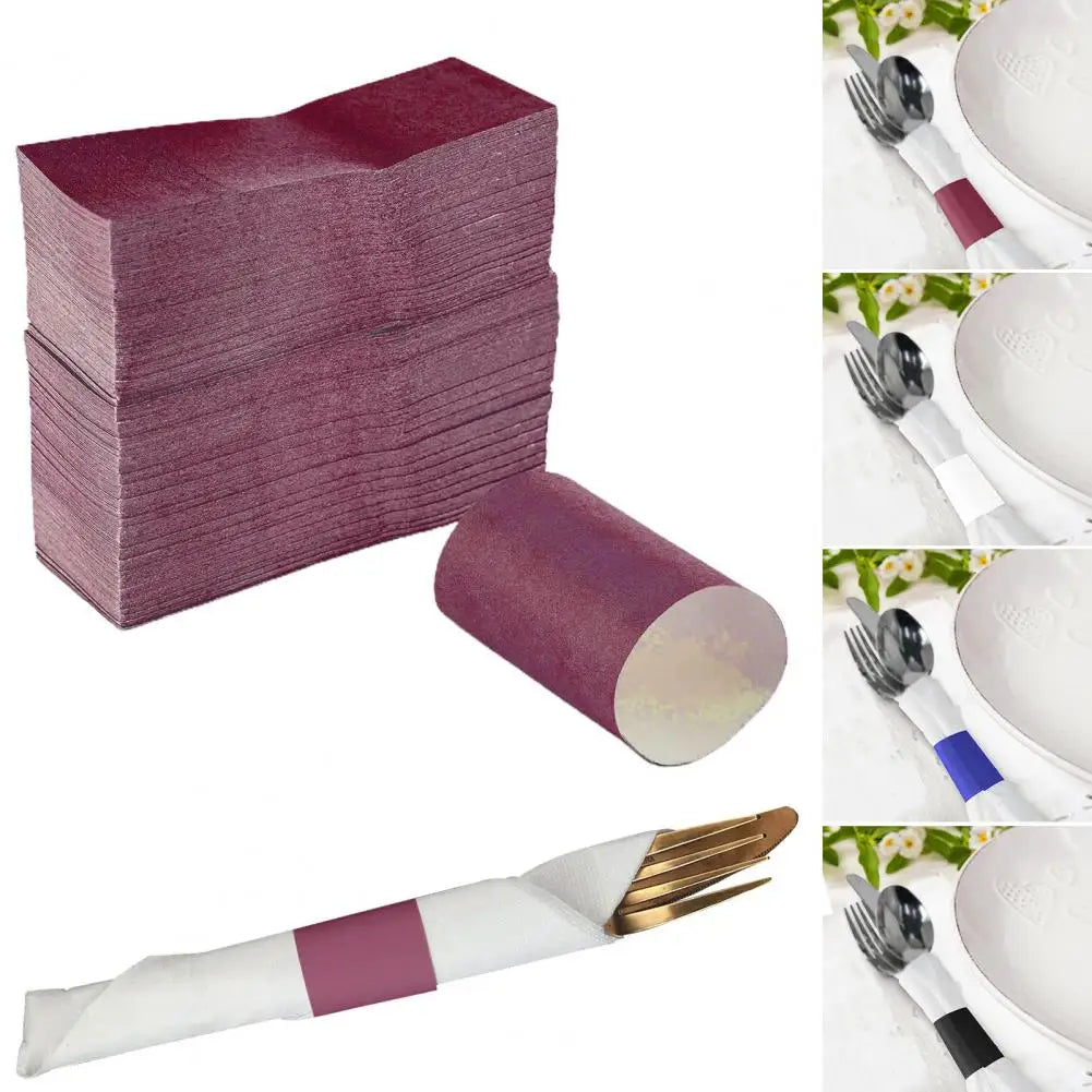 Self-Adhesive Napkin Ring 100pk