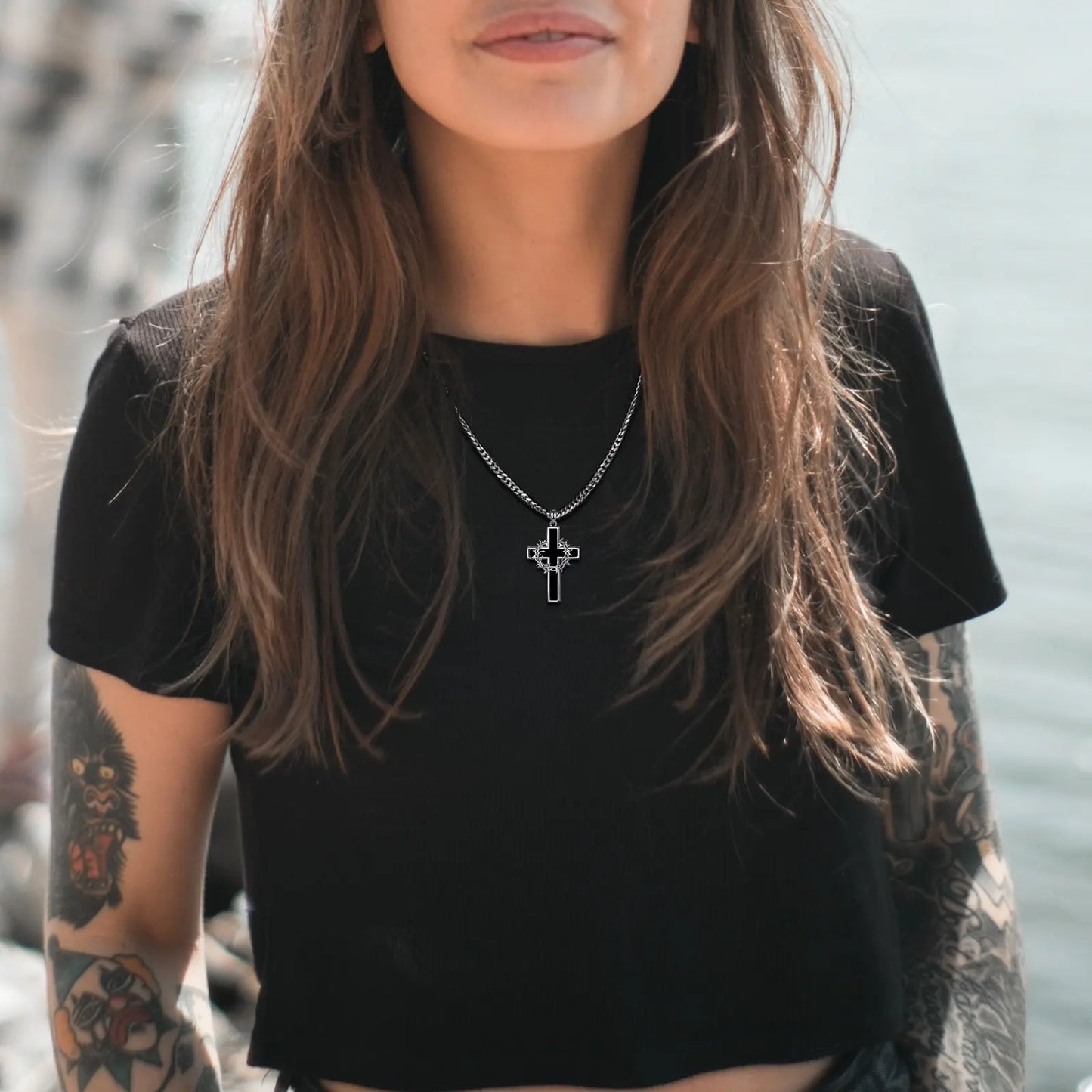 Faith Cross Necklace