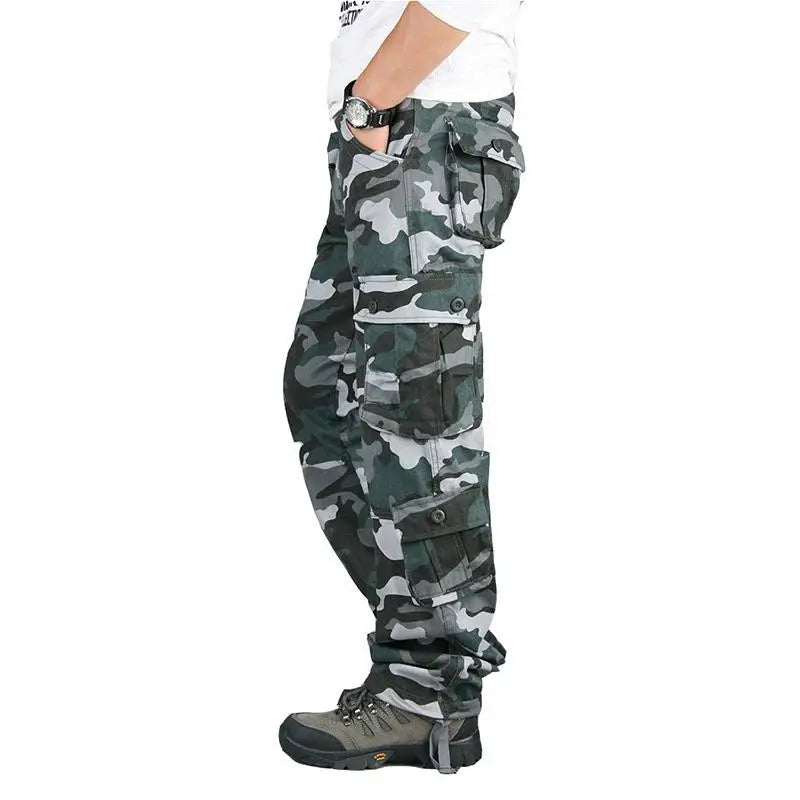 Cotton Cargo Pants Men