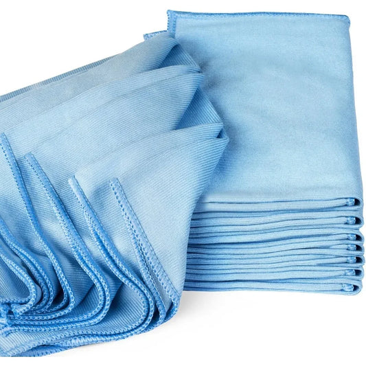 Glass Cleaning Cloths 8 Pk