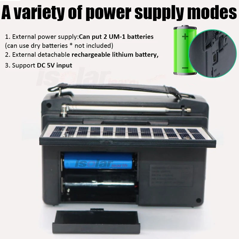 Portable Solar Radio