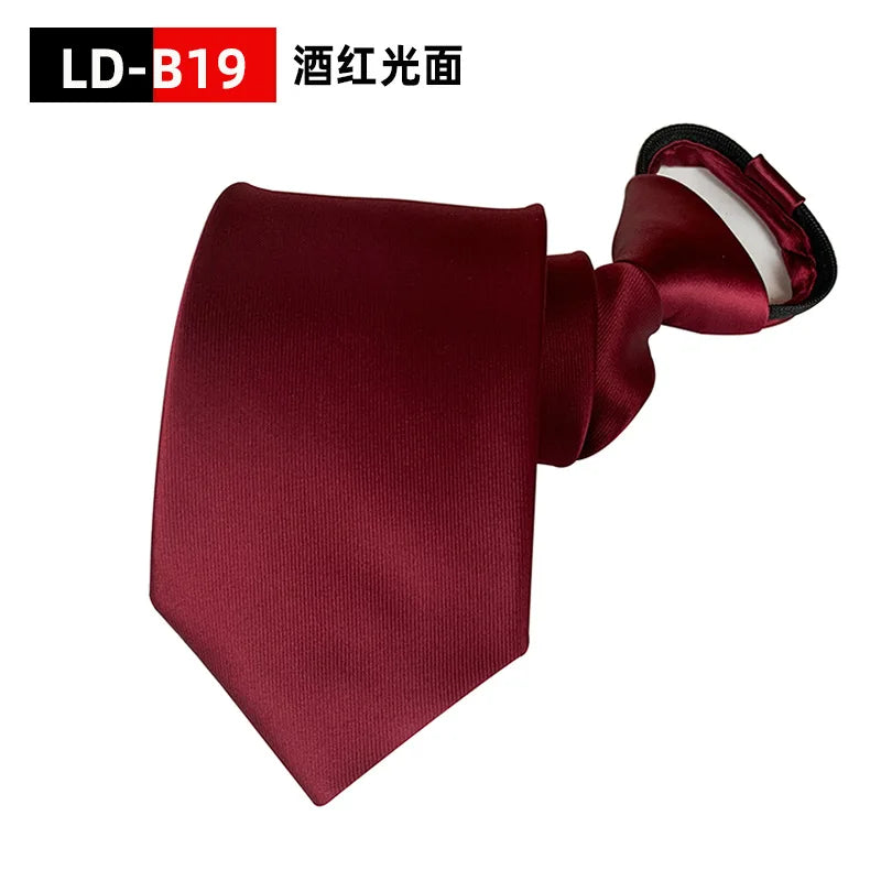Pre-tied Loop Necktie