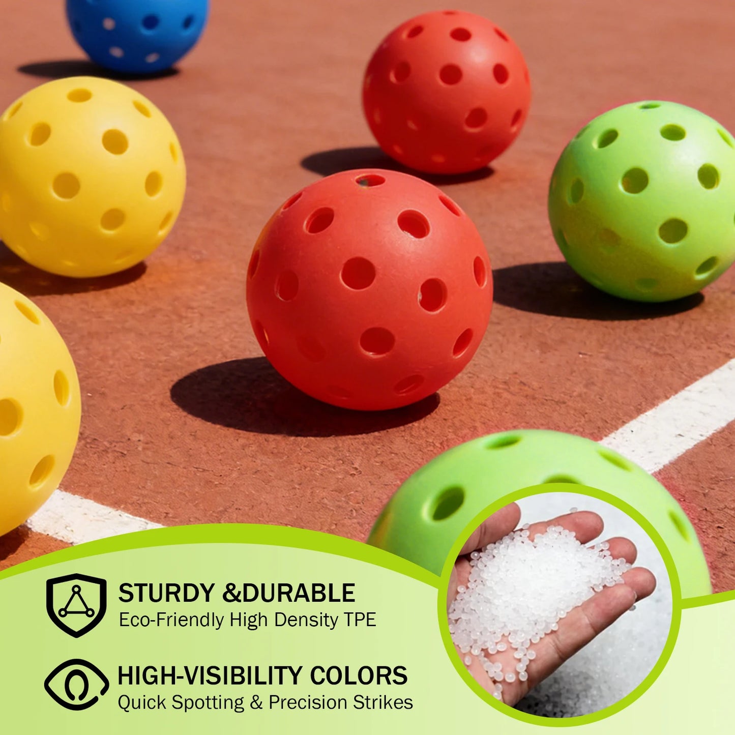 Pickleballs 8pk