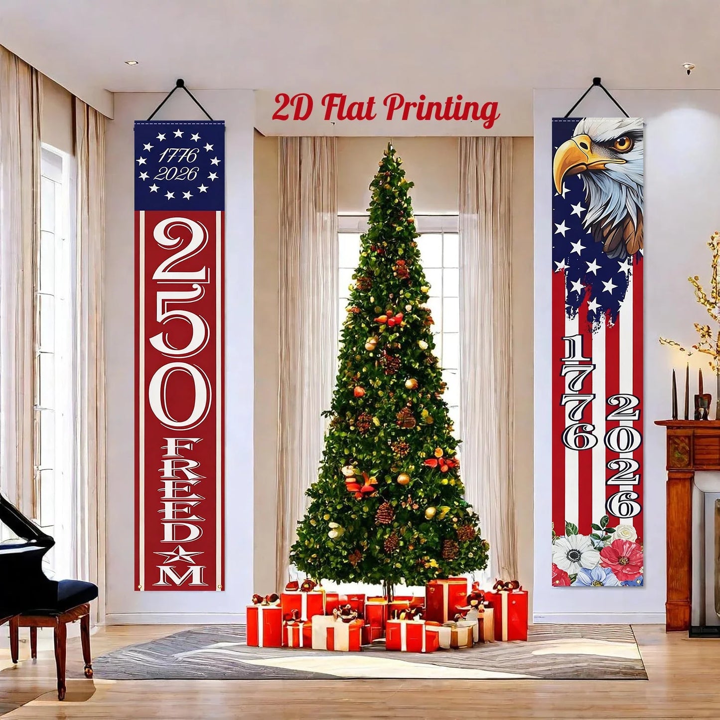 2D 250th Anniversary Party Decorations