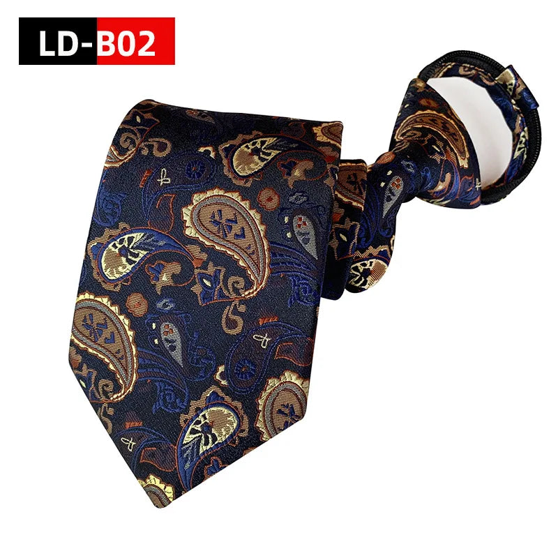 Pre-tied Loop Necktie