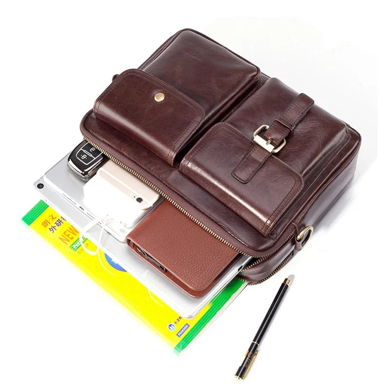 Cowhide Leather Briefcase