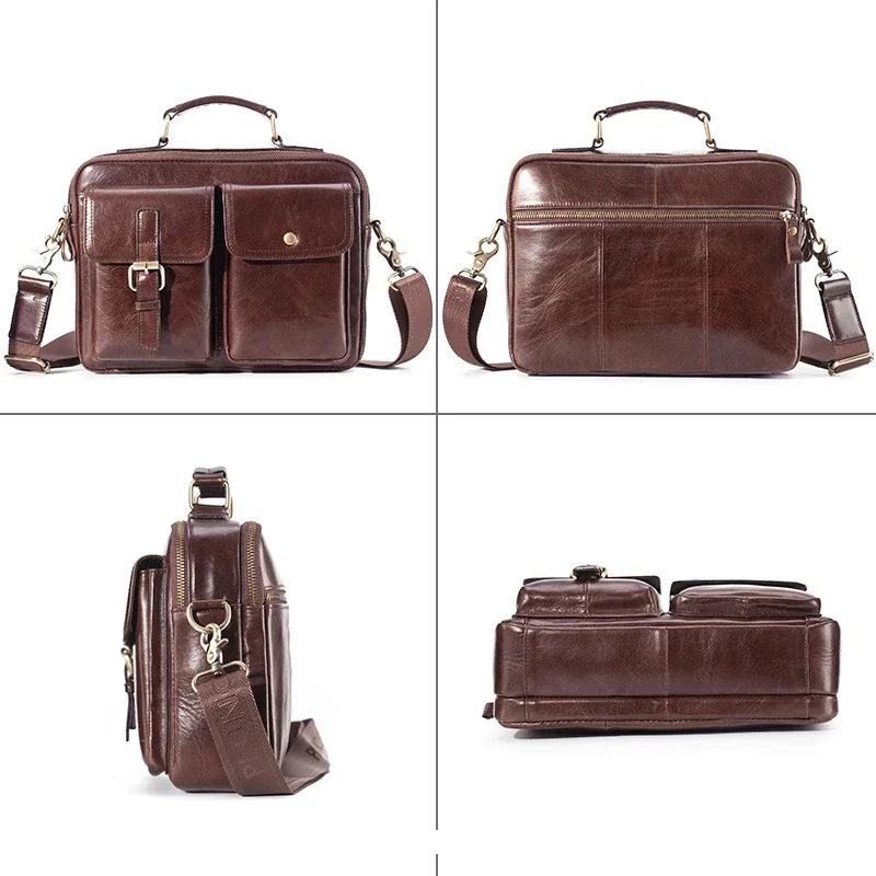 Cowhide Leather Briefcase