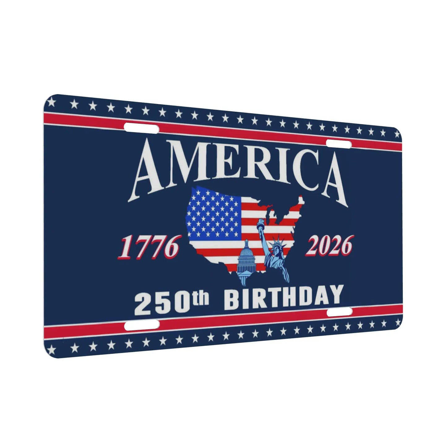 250Th  Front License Plate