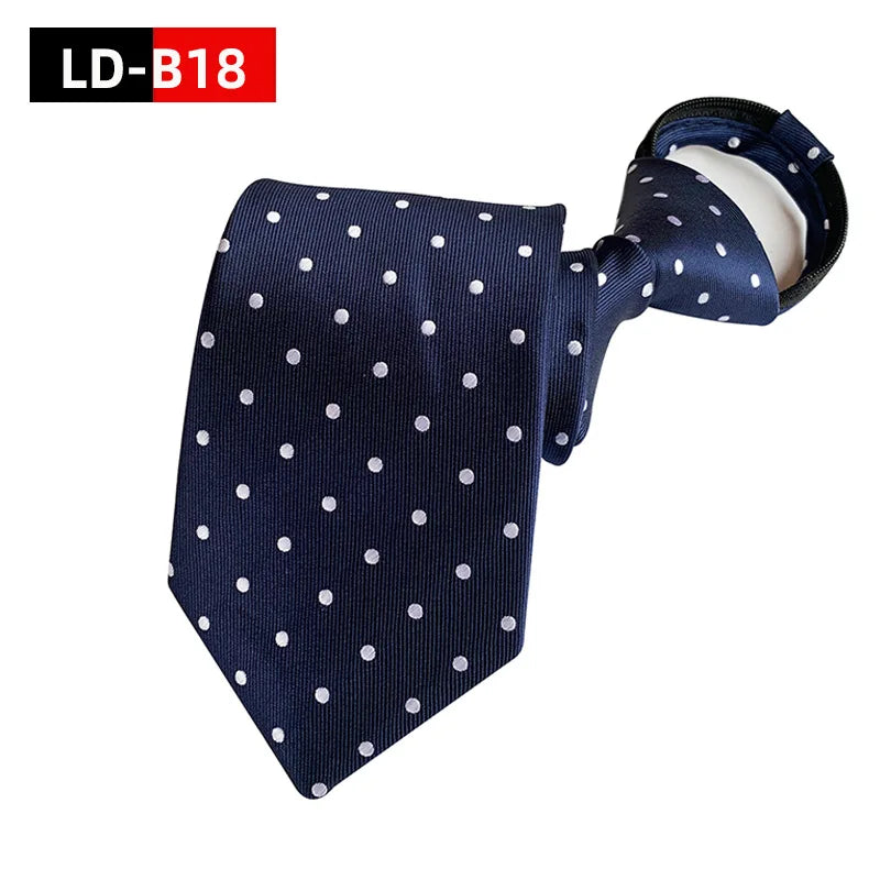 Pre-tied Loop Necktie