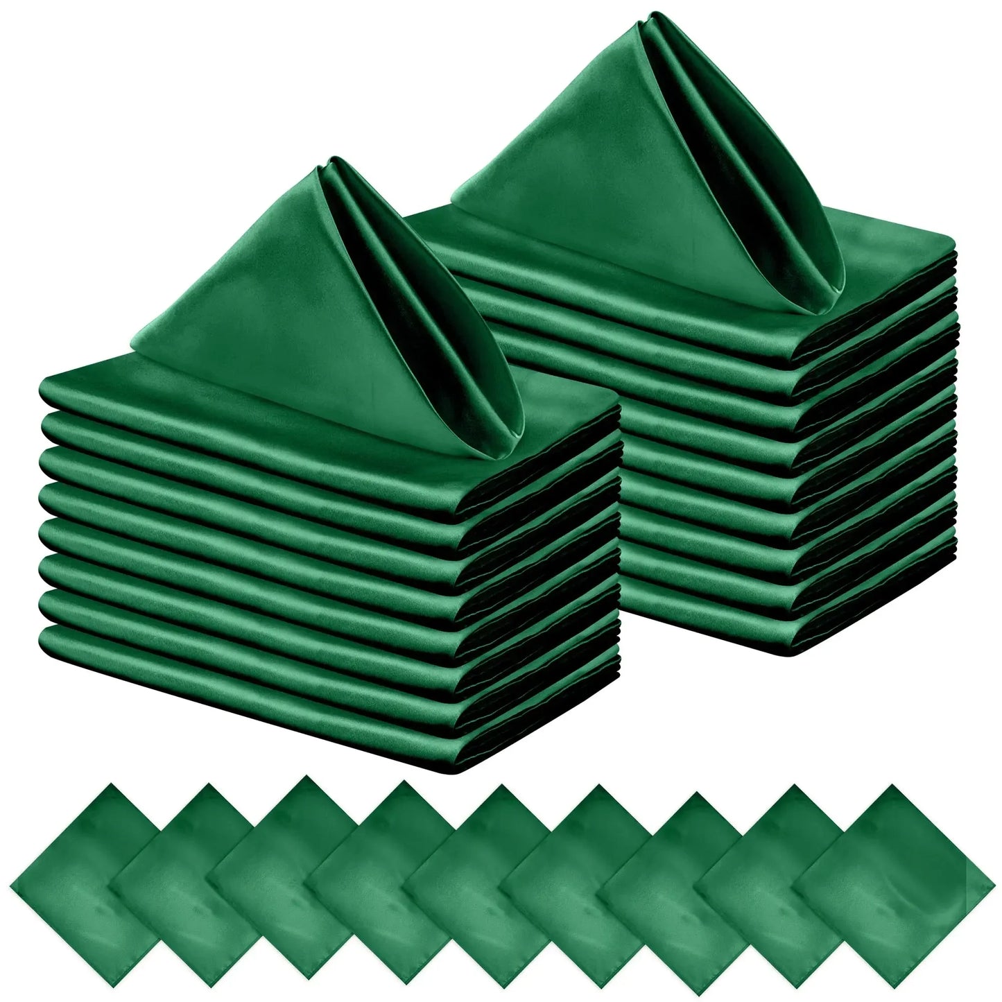 Satin Napkin 24pk 30cm x 30cm = 11in x 11in