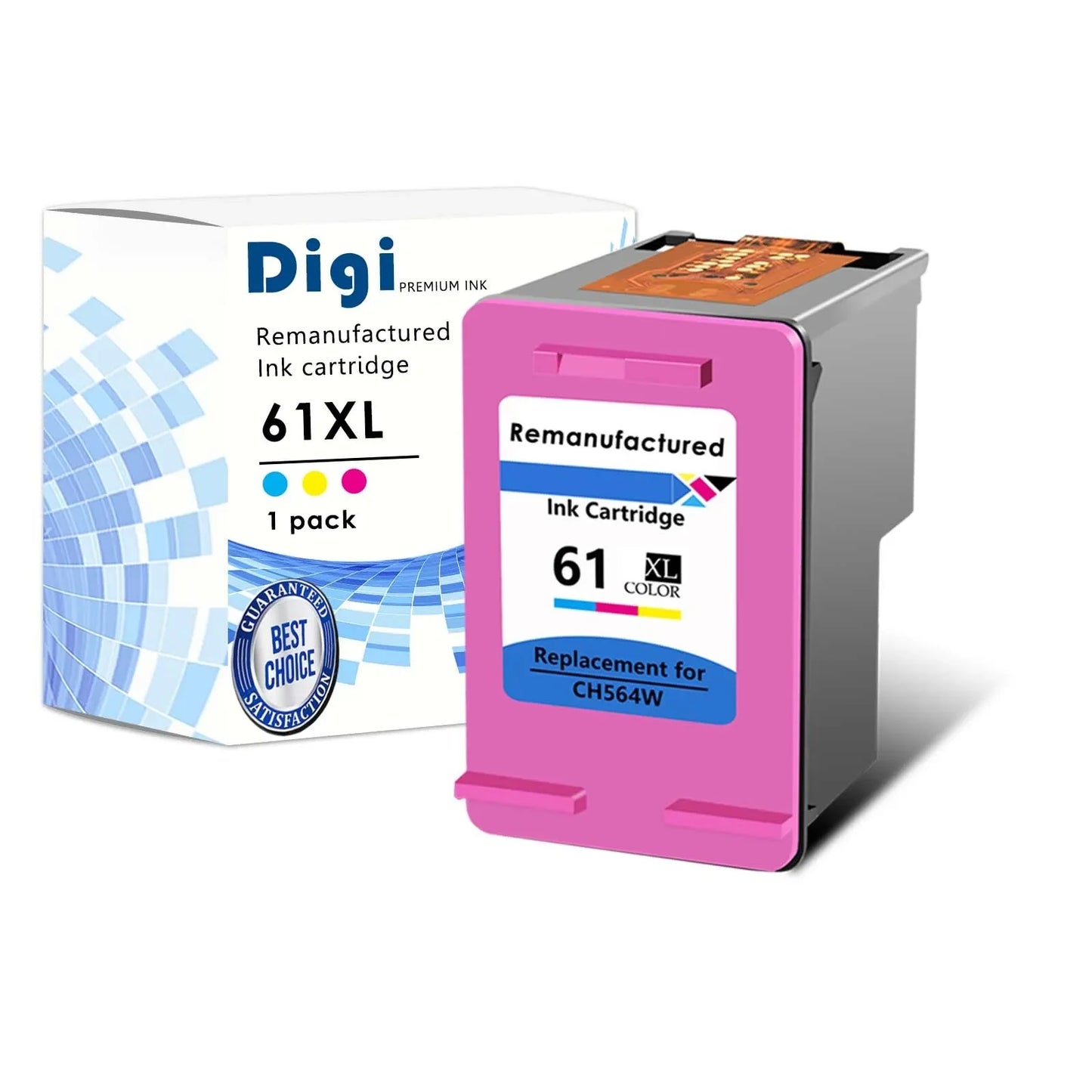 Remanufactured Ink Cartridge  HP 61XL