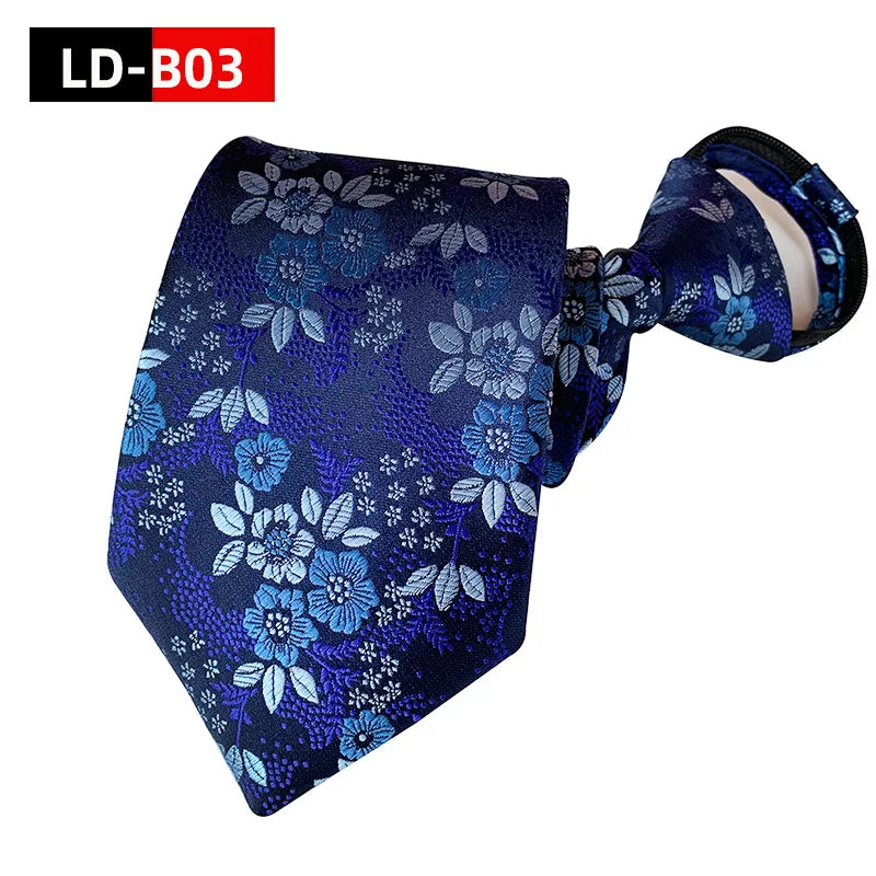 Pre-tied Loop Necktie