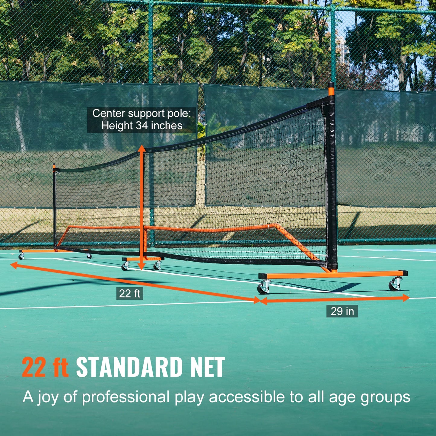 Portable Pickleball Net System