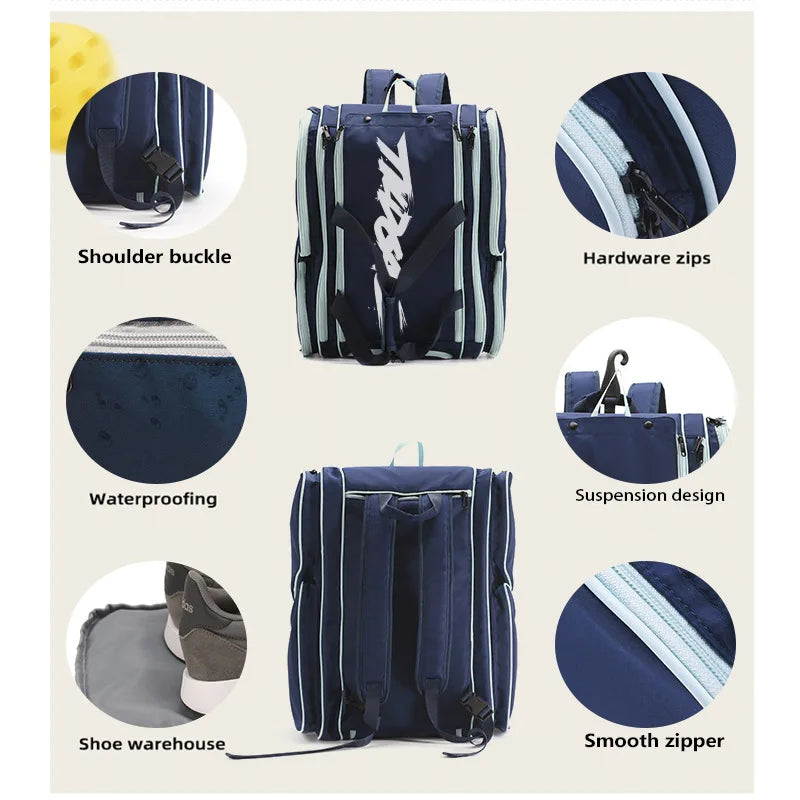 Professional Pickleball Racquet Backpack