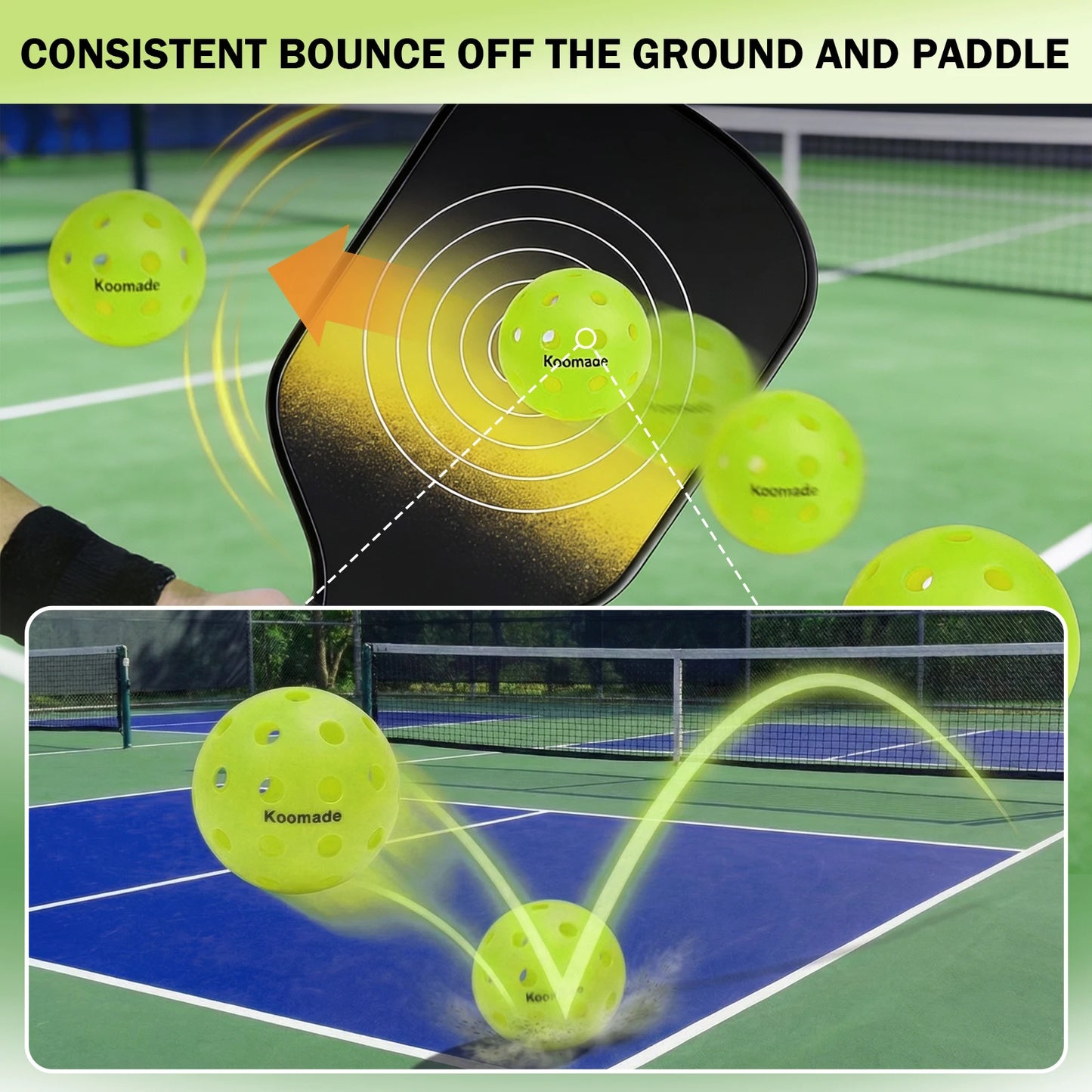 Pickleballs 8pk