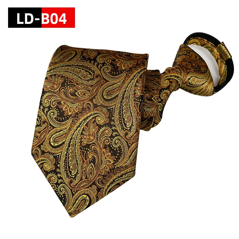 Pre-tied Loop Necktie