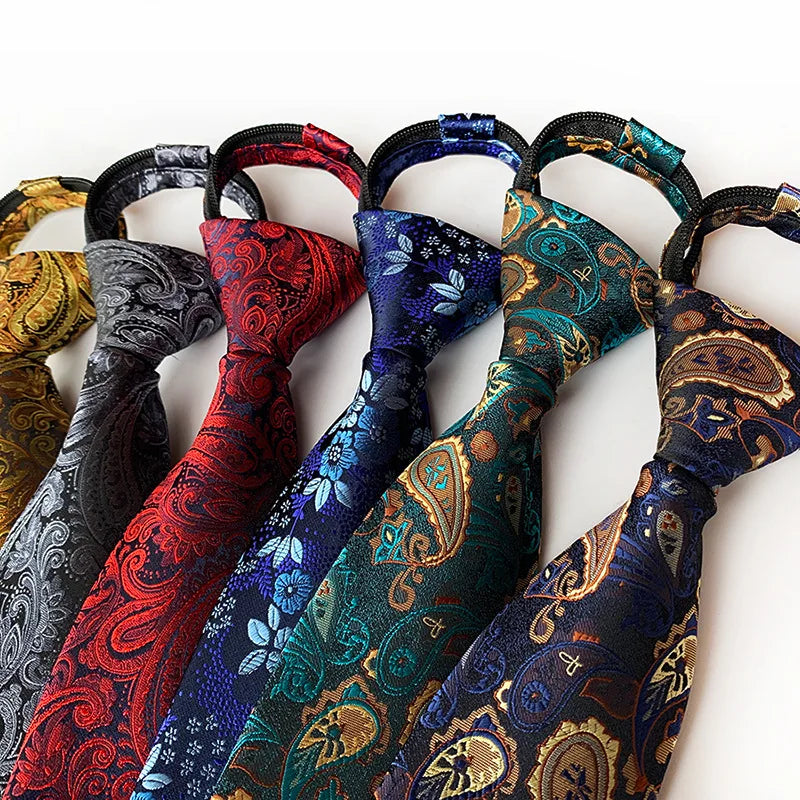 Pre-tied Loop Necktie