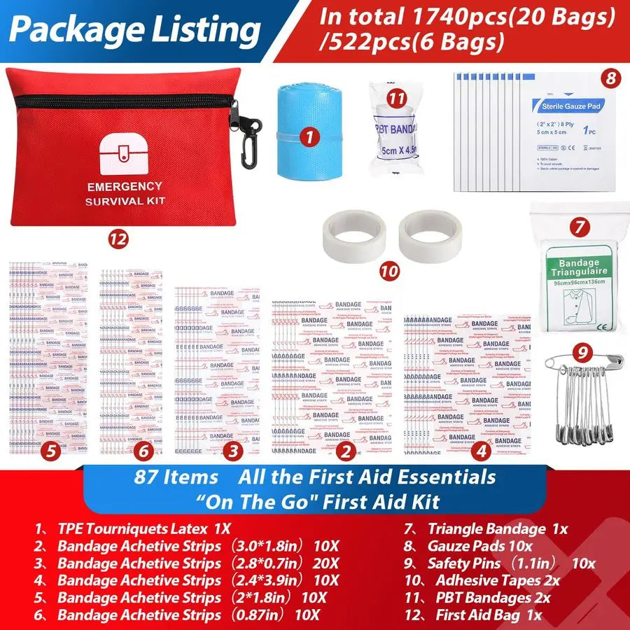 Small First Aid Kits 20pk