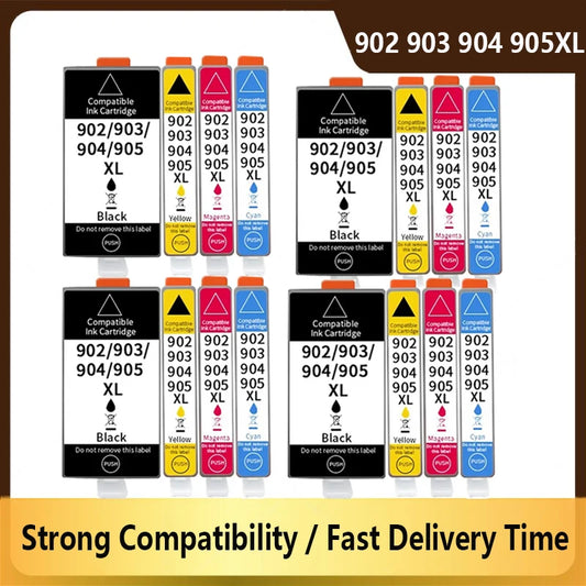 Remanufactured Ink Cartridge HP 902 903 904 905 XL