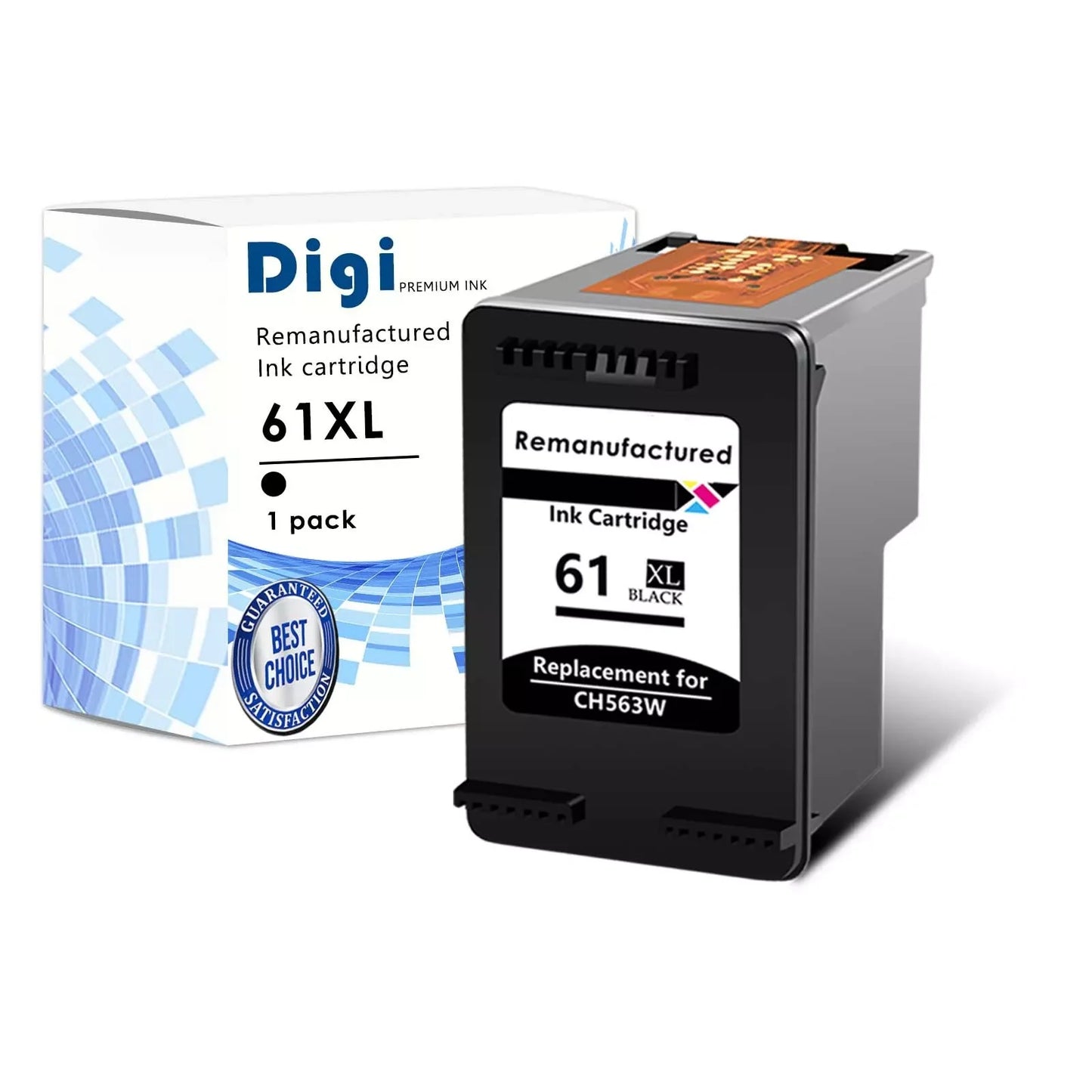 Remanufactured Ink Cartridge  HP 61XL