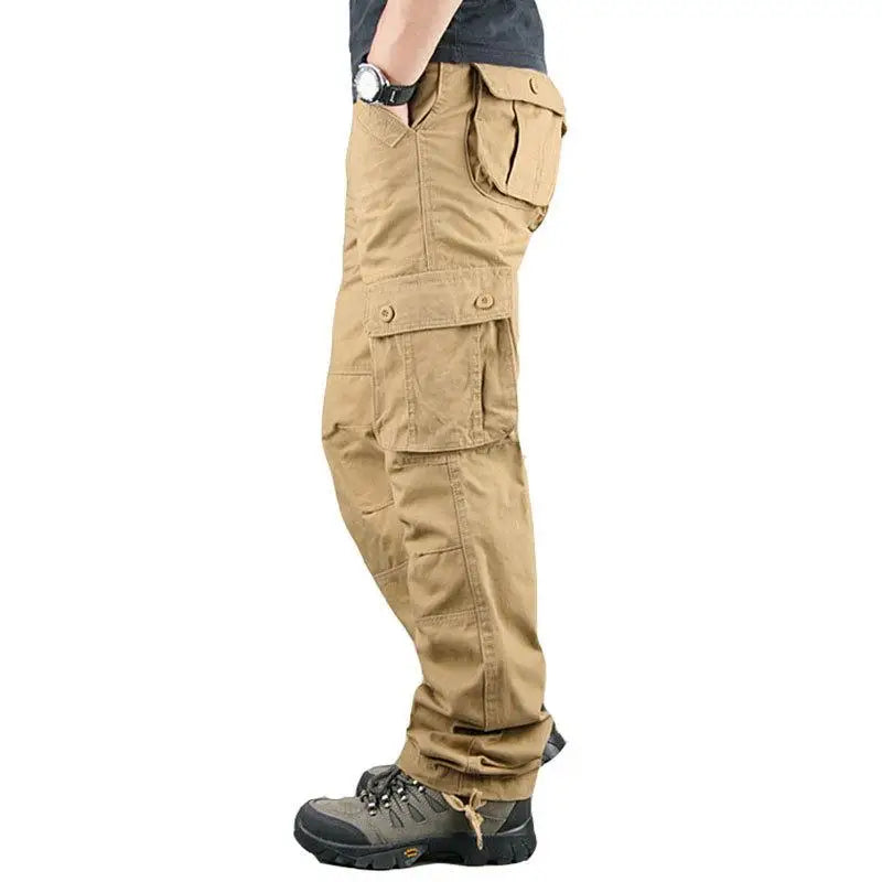Cotton Cargo Pants Men