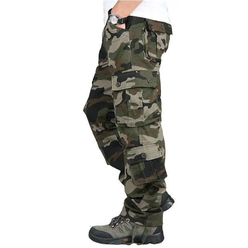 Cotton Cargo Pants Men