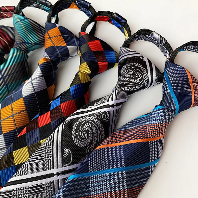 Pre-tied Loop Necktie