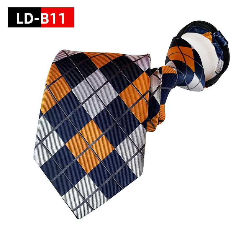 Pre-tied Loop Necktie