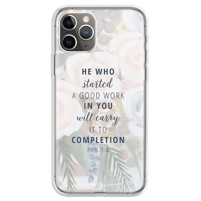 Christian Soft iPhone Case X - 12