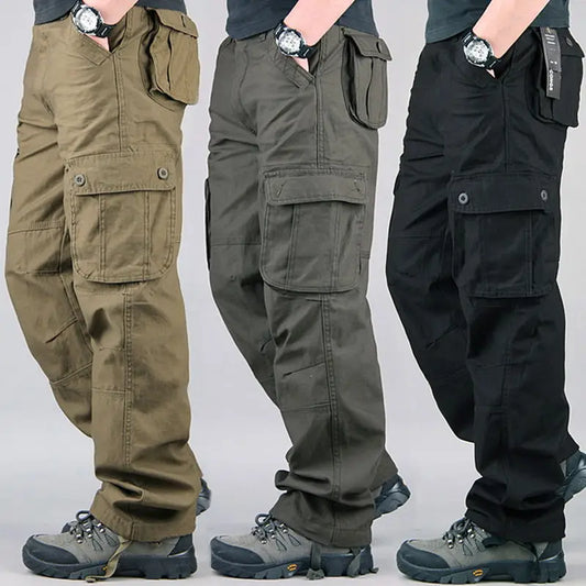 Cotton Cargo Pants Men