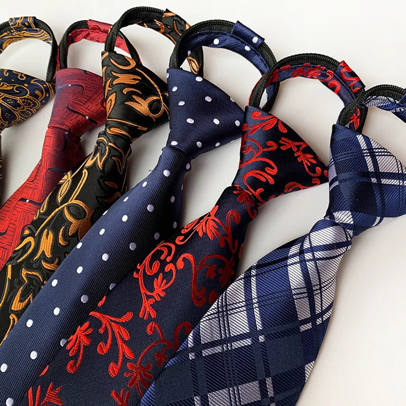 Pre-tied Loop Necktie