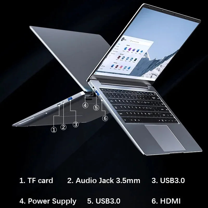 Windows 11 Pro Ultra Slim Notebook 14.1 Inch