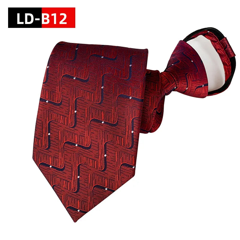 Pre-tied Loop Necktie