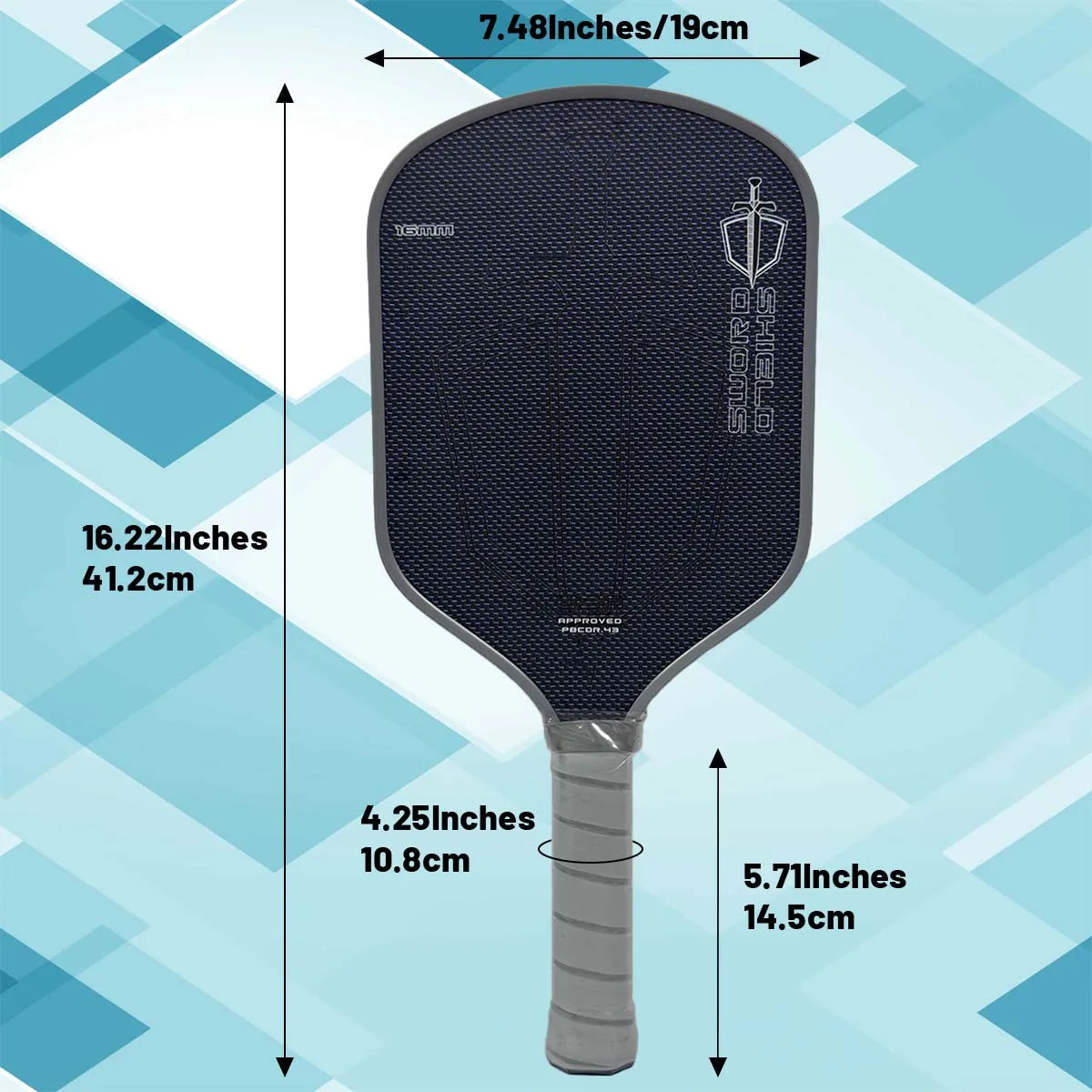 Pickleball Paddle Sword & Shield