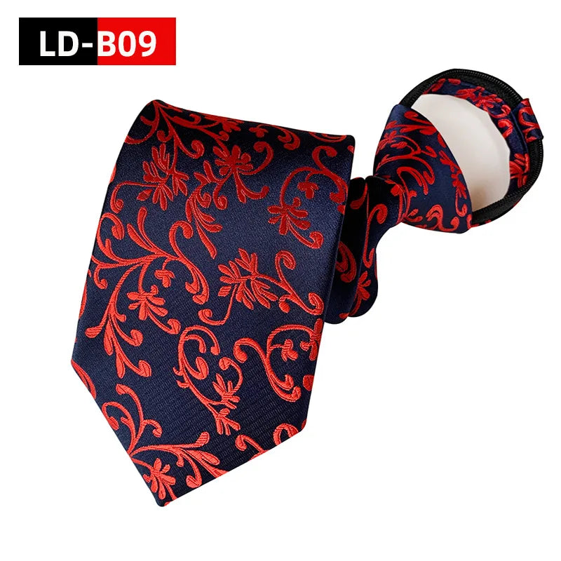 Pre-tied Loop Necktie