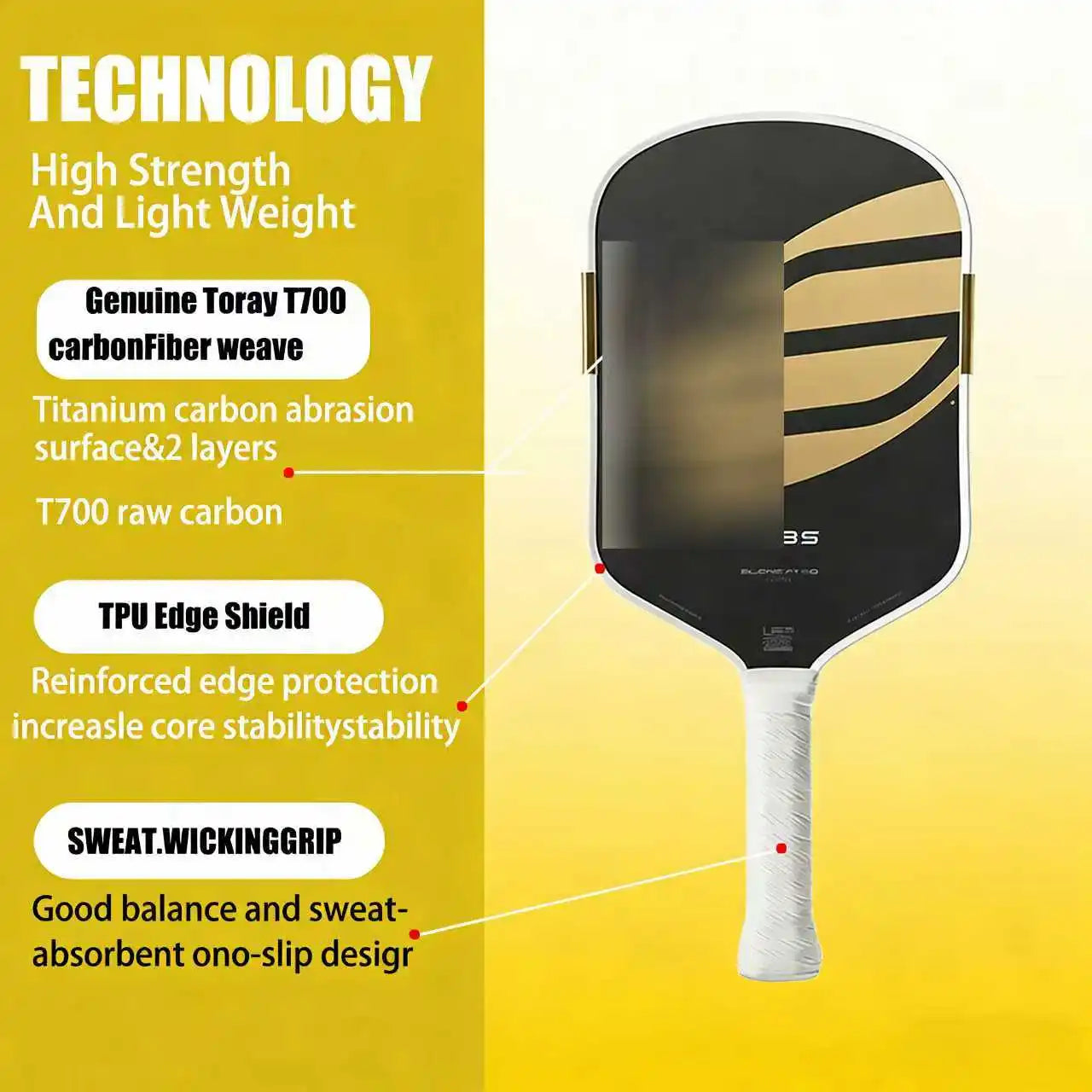 Boom Core Pickleball Paddle