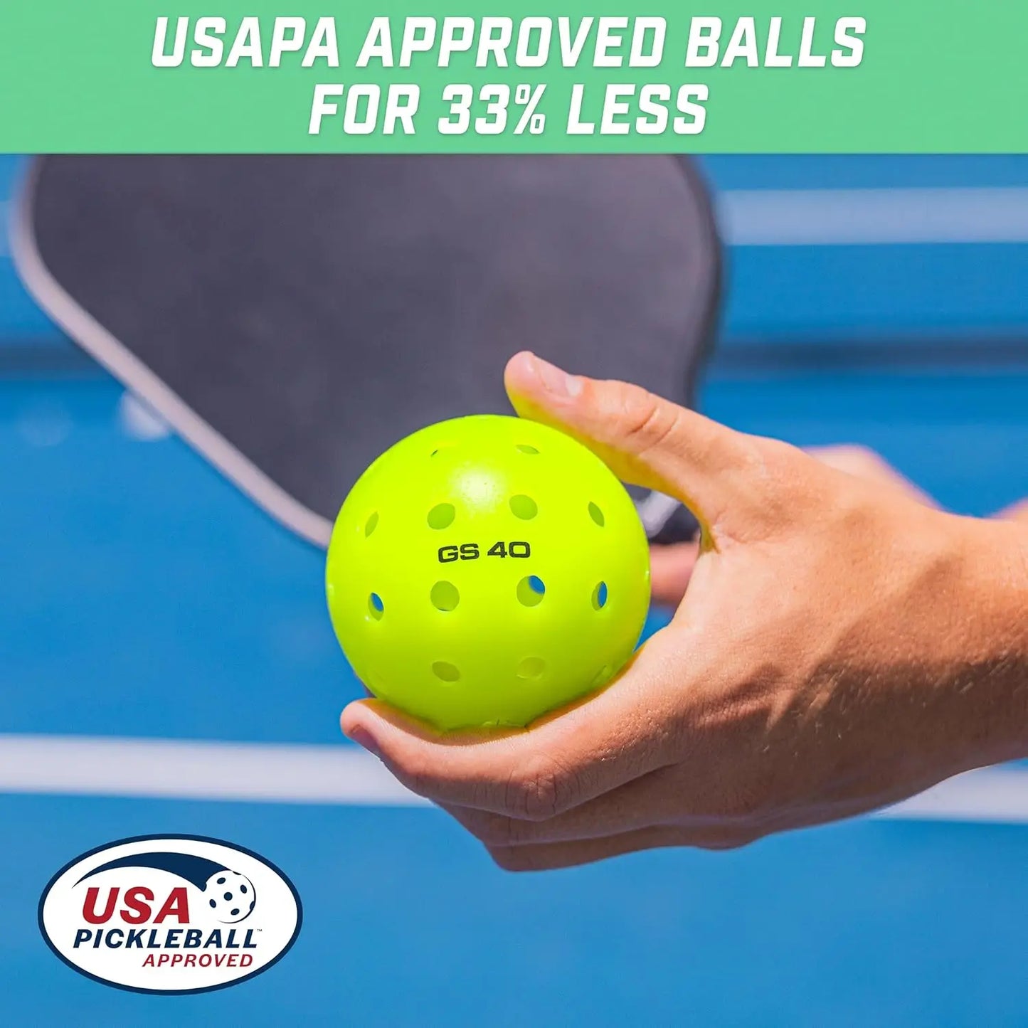 Pickleball Balls 40Pk