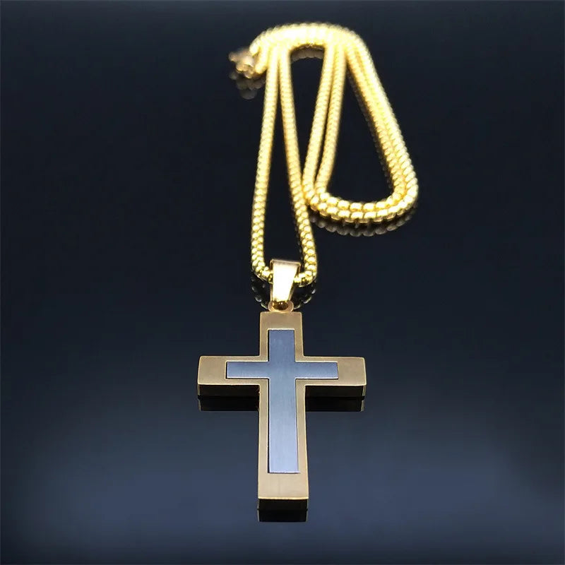 Stainless Steel Cross Pendant