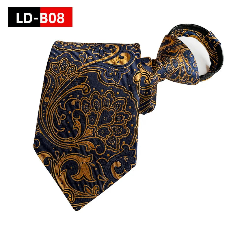 Pre-tied Loop Necktie
