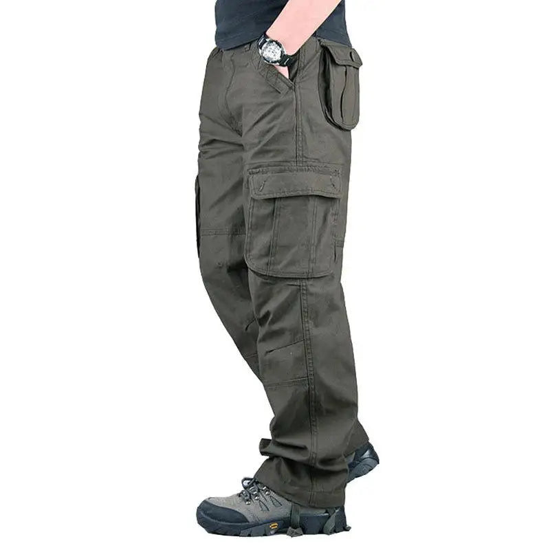Cotton Cargo Pants Men