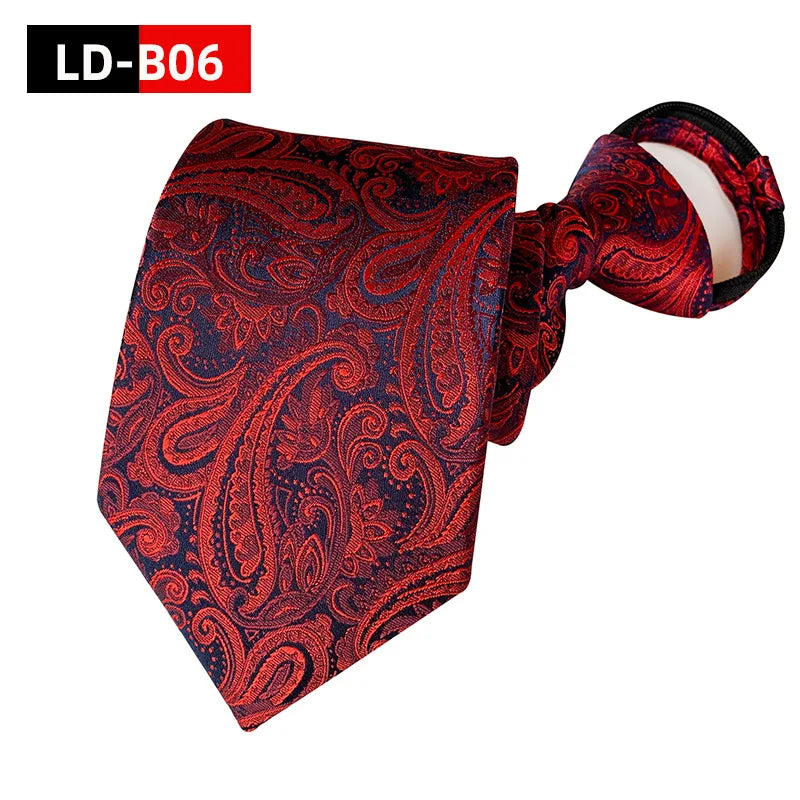 Pre-tied Loop Necktie