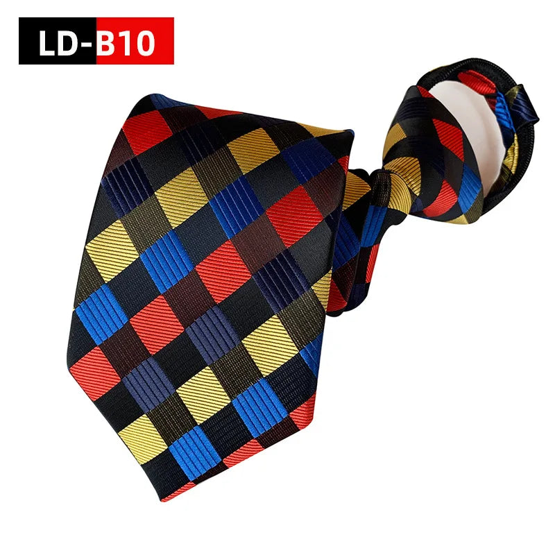 Pre-tied Loop Necktie