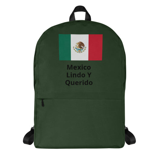 Mexican Flag Backpack