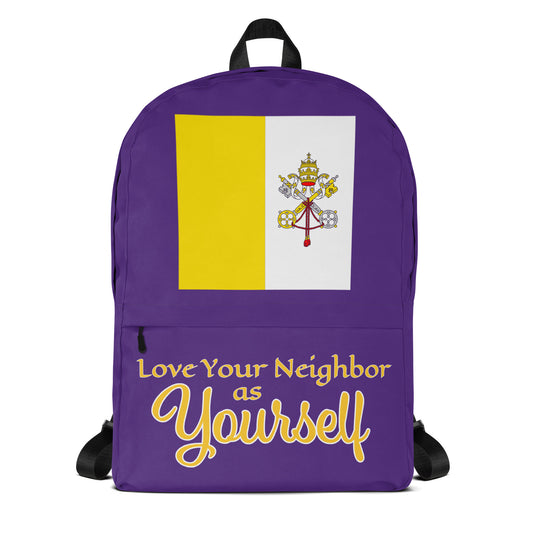 Catholic Flag Backpack