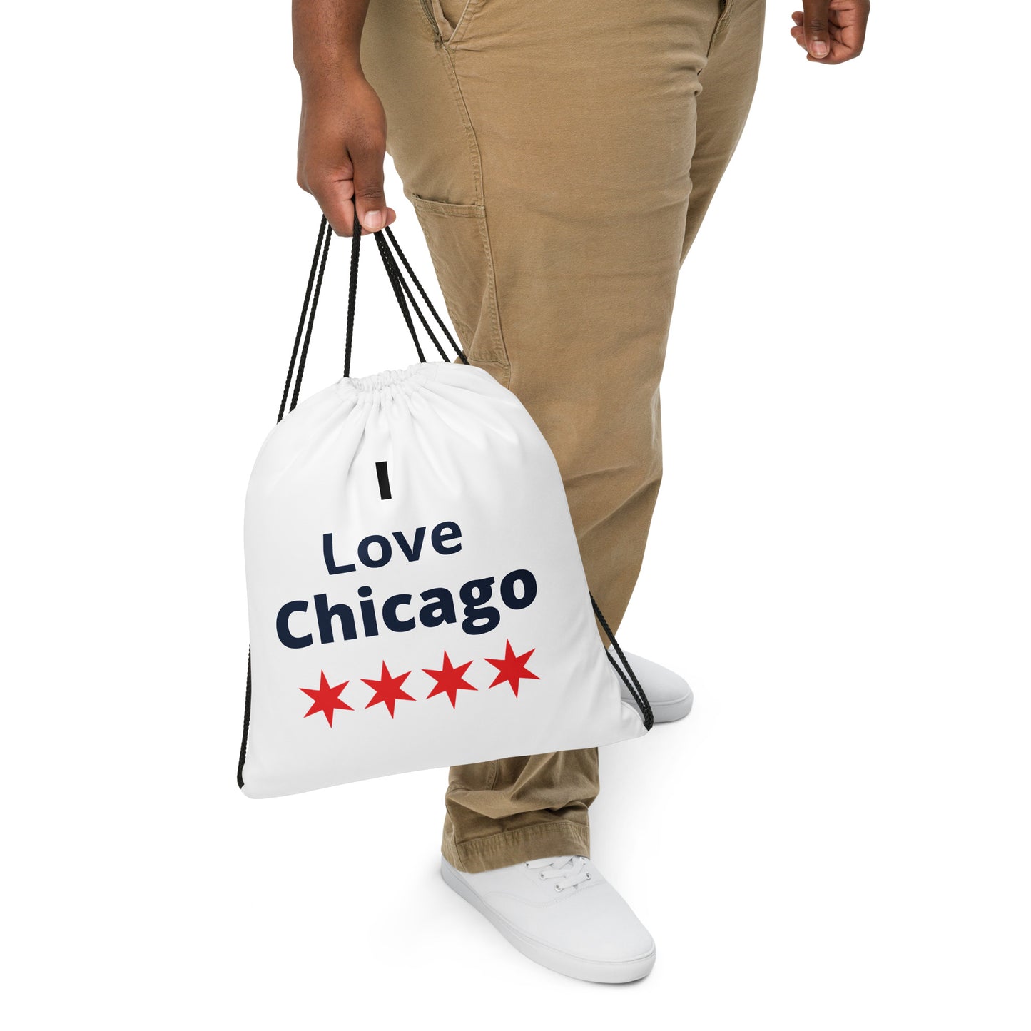 Chicago Drawstring Bag